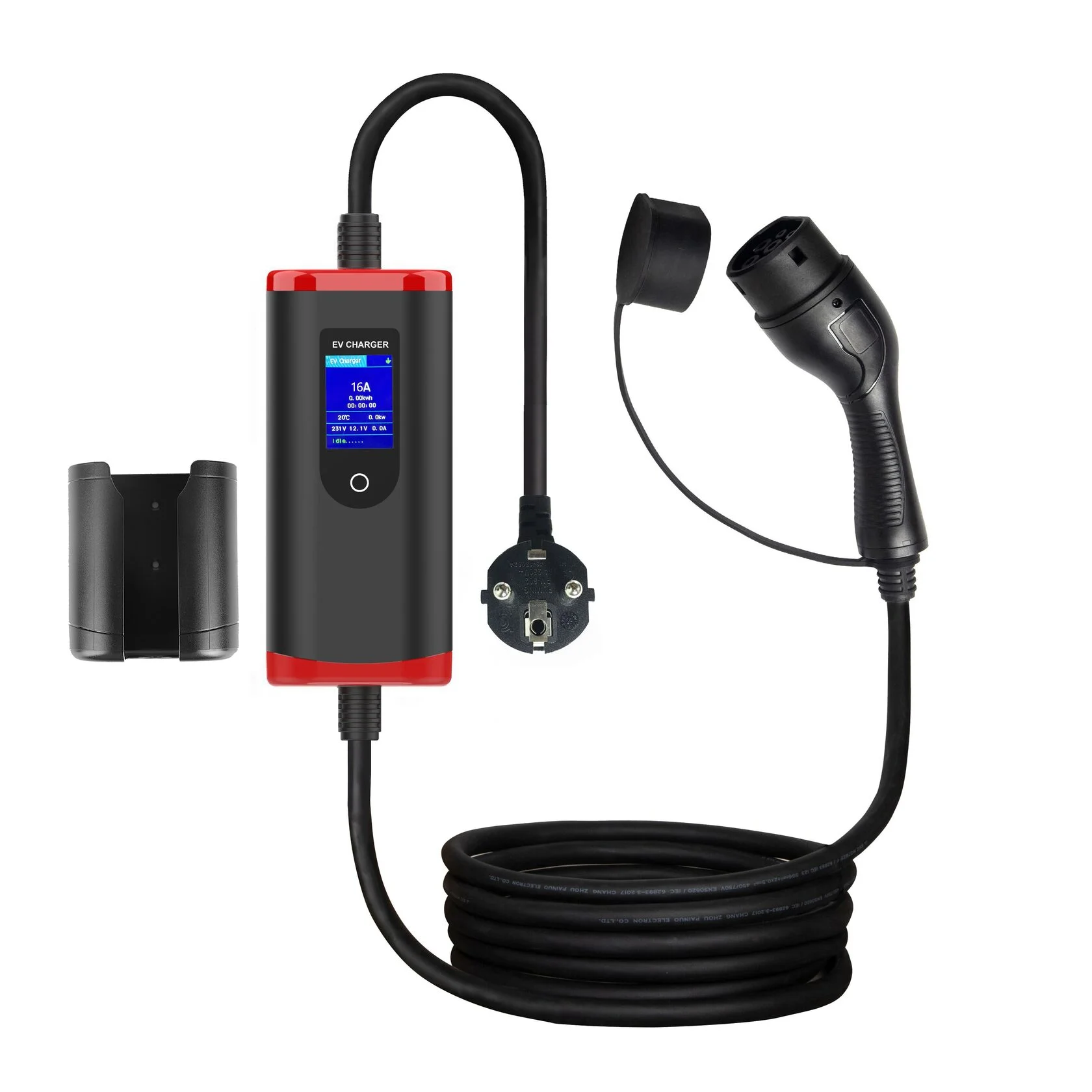 Зарядное устройство Type2 16A с регулировкой тока