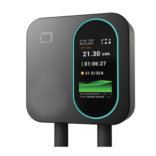 Evocharge ANS Tesla US (NACS) 7kWh 32A WiFi App — AC зарядная станция