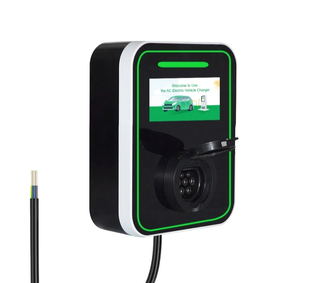 Зарядная станция AC с розеткой Type2 22kWh WiFi App — AC зарядная станция