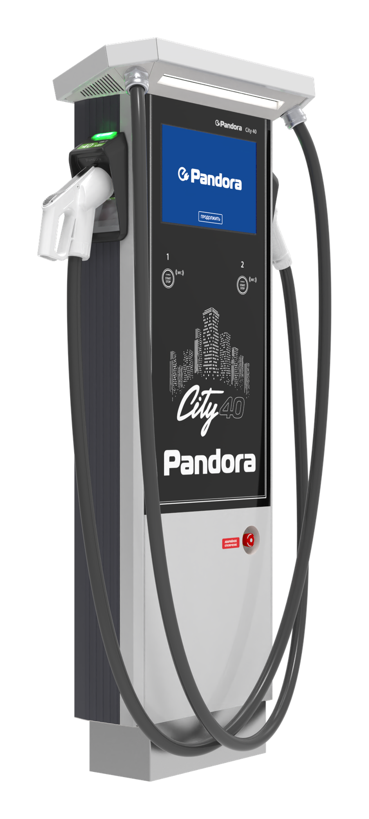 Зарядная станция Pandora City 40 CCS2 + GB/T — DC зарядная станция