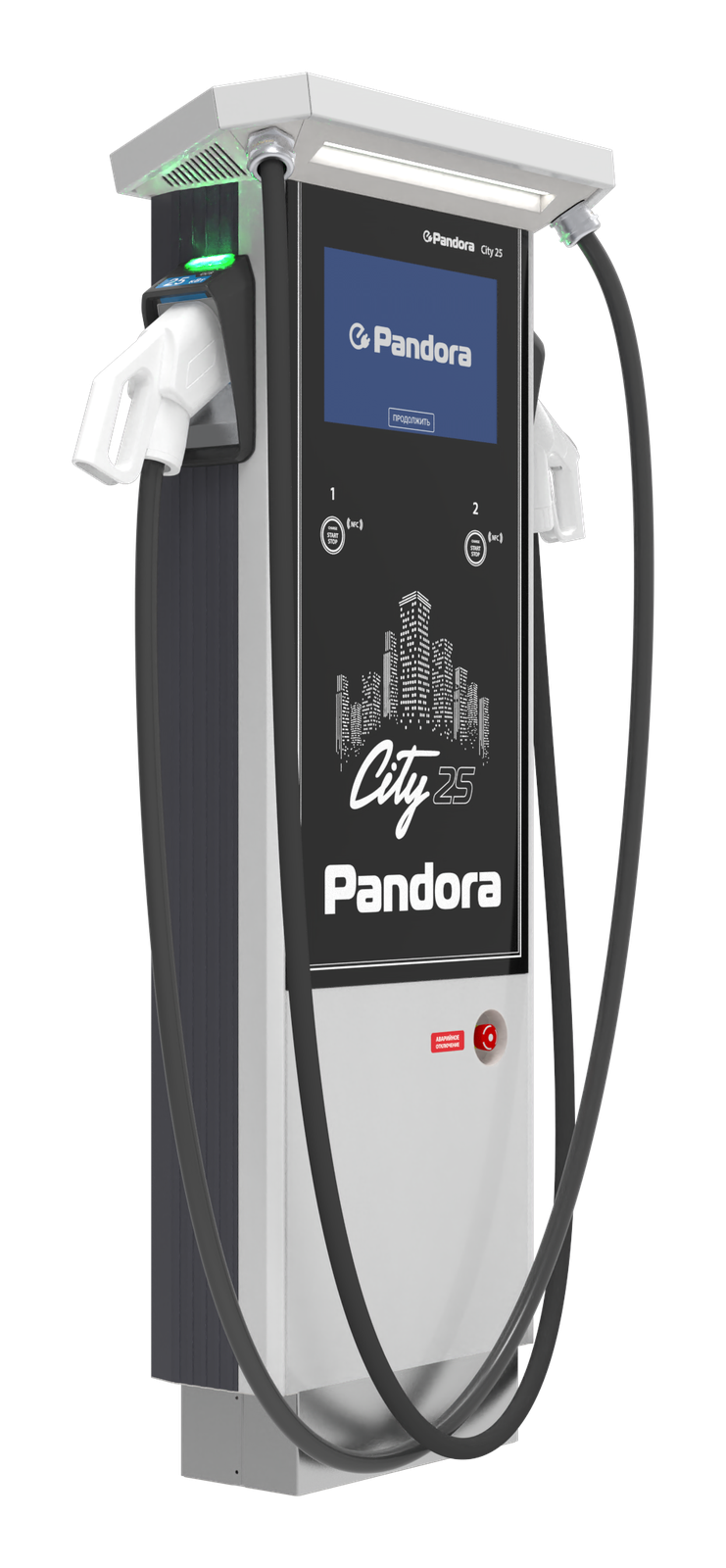 Зарядная станция Pandora City 25 CCS2 + GB/T — DC зарядная станция