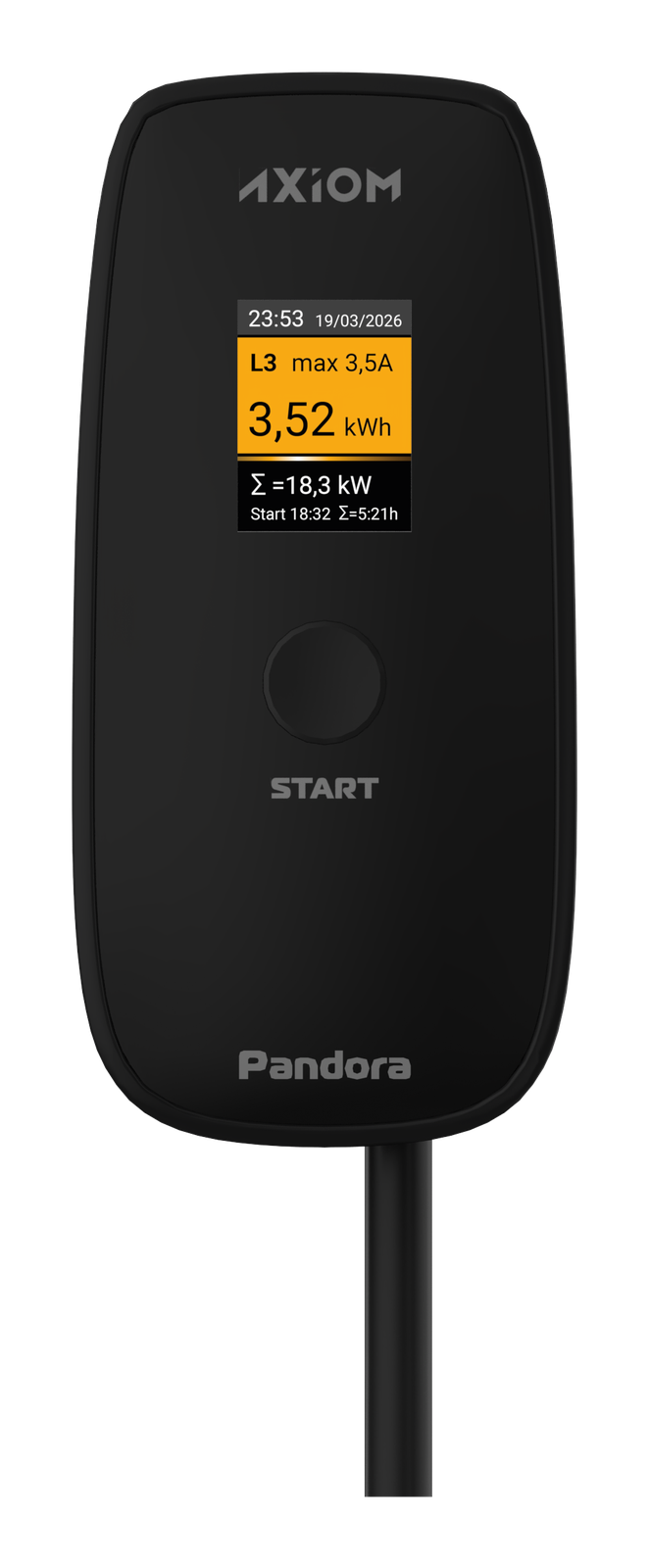 Зарядная станция Pandora Axiom (AC, Type 2) — AC зарядная станция