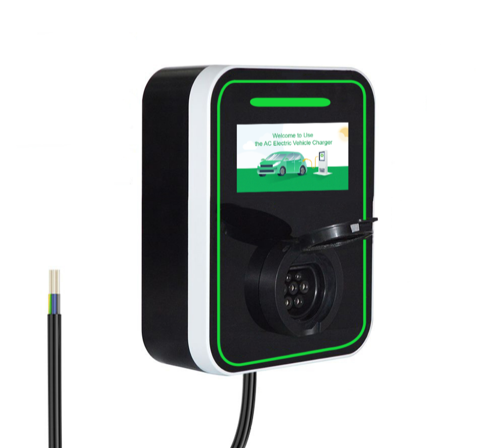 Зарядная станция AC с розеткой Type2 22kWh WiFi App — AC зарядная станция 22 кВт