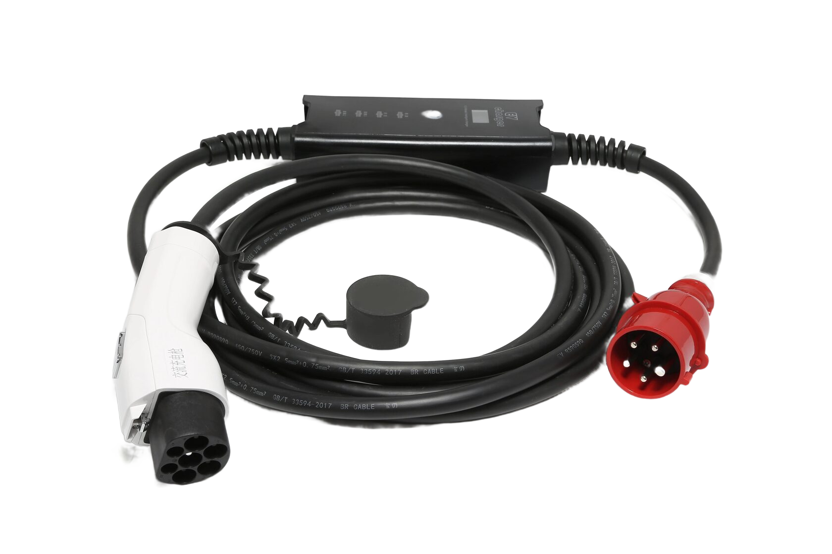Зарядное устройство GB/T 11 kW 16A 3фазы с регулировкой тока CEE Red — Зарядные станции