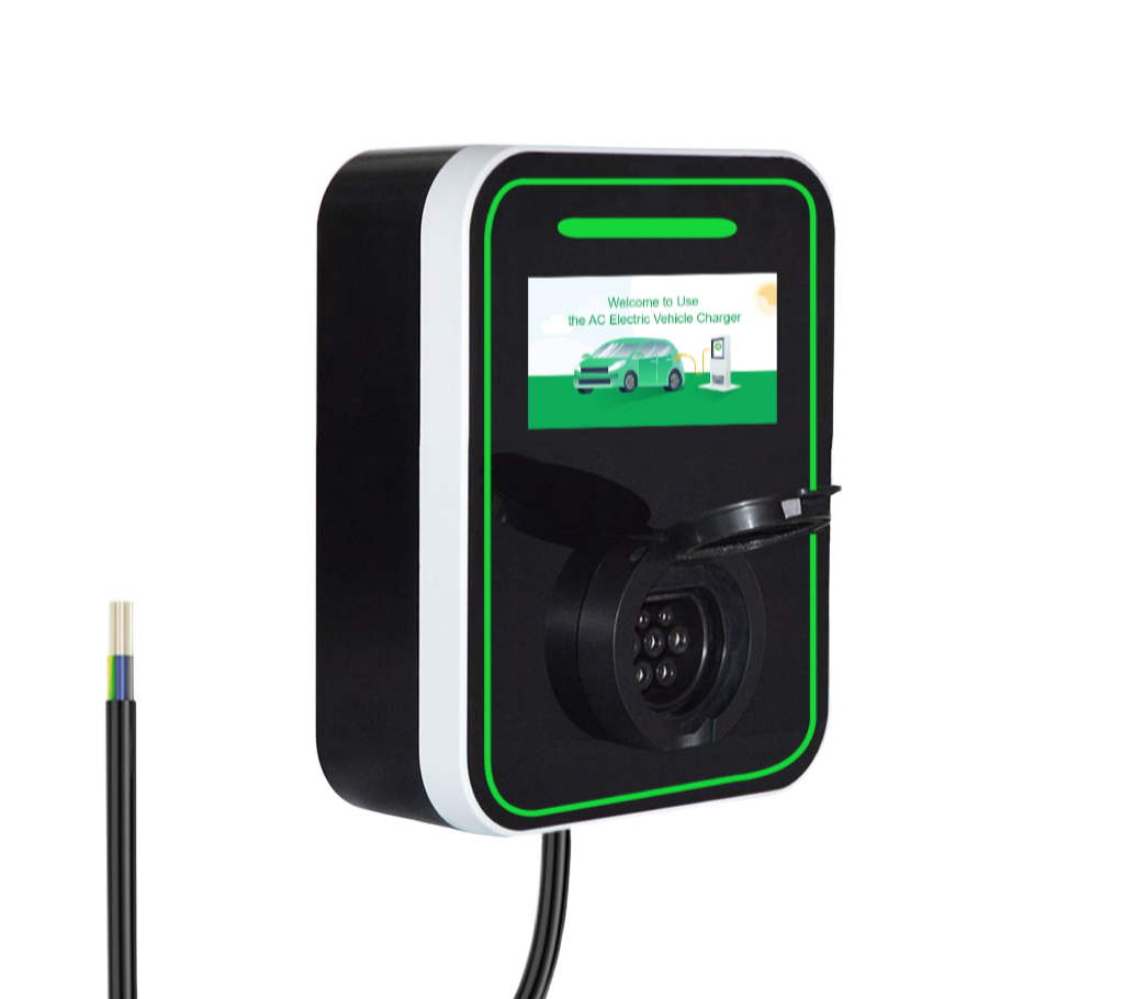 Зарядная станция AC с розеткой Type2 22kWh WiFi App — AC зарядная станция 22 кВт